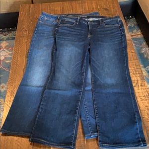 2 EUC Talbots jeans